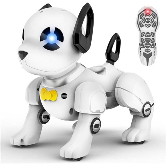 Remote Control Robot Dog Toy, RC Dog Programmable Smart Interactive Robotic - Picture 1 of 7